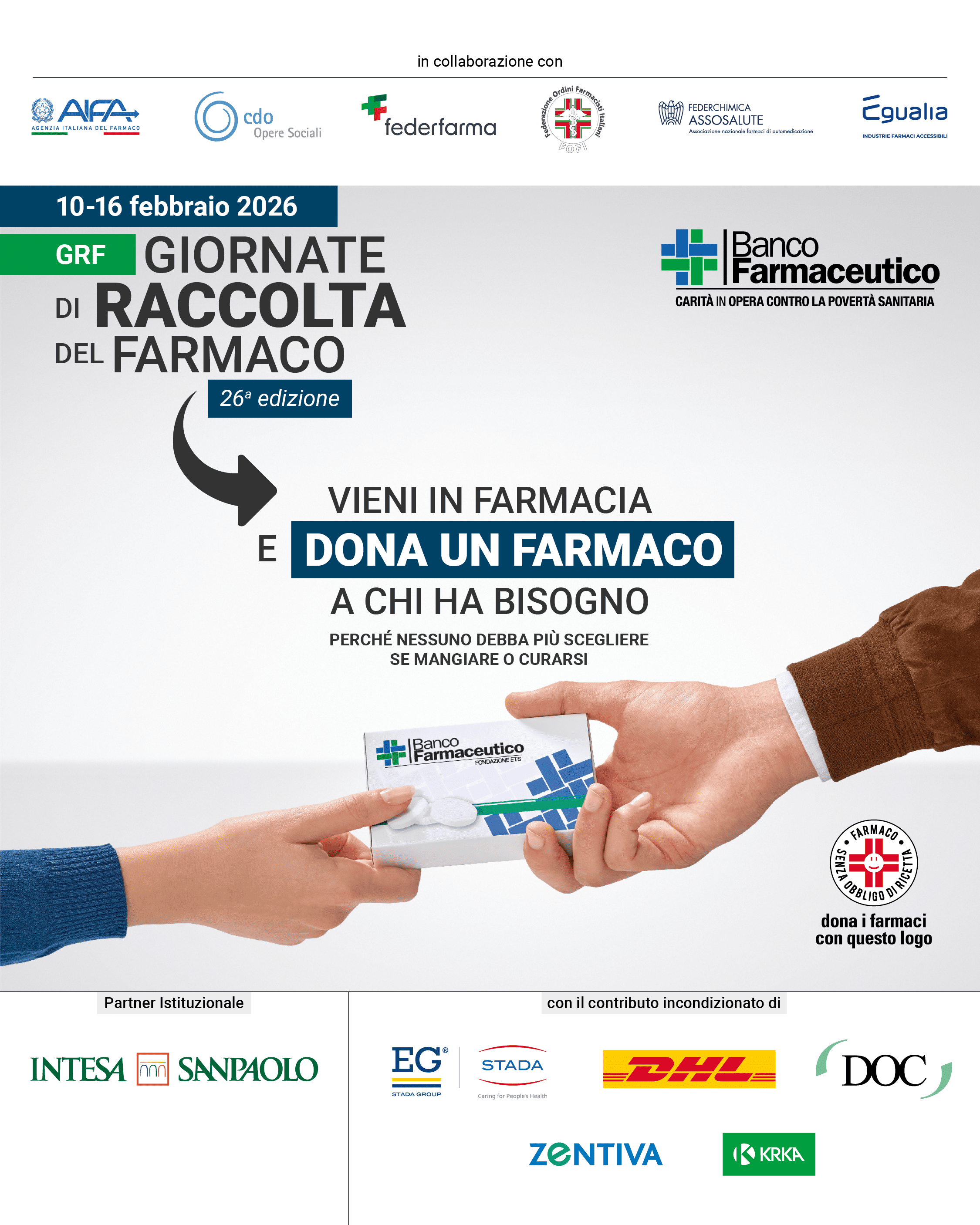 GIORNATA RACCOLTA FARMACO