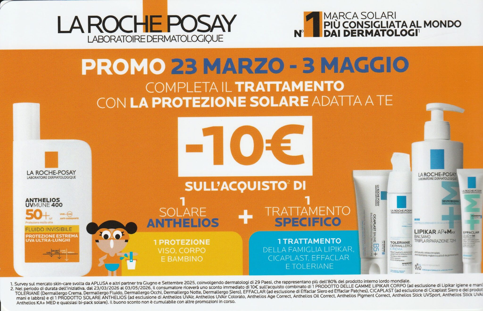 Promo: Pretesione Solare ANTHELIOS LRP