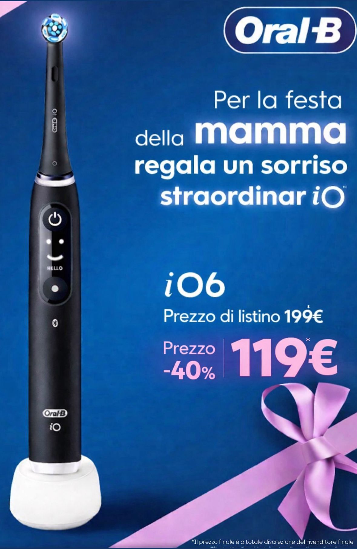 ORAL B: Un regalo per la mamma