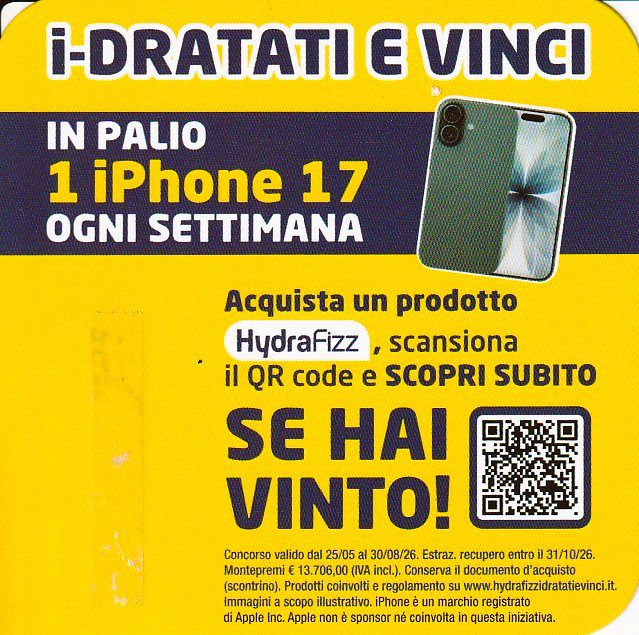 HYDRAFIZZ …….. Concorso!