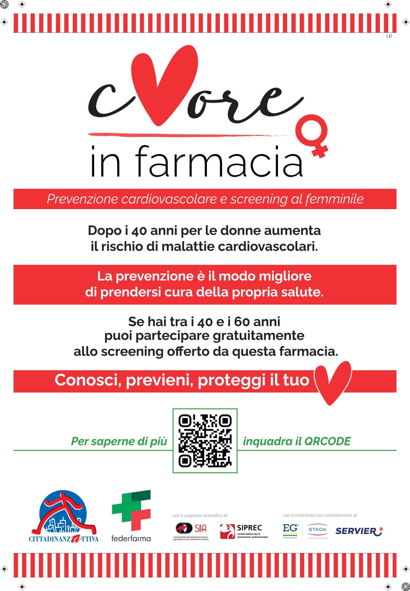 CUORE IN FARMACIA: Prevenzione cardiovascolare e screening al femminile
